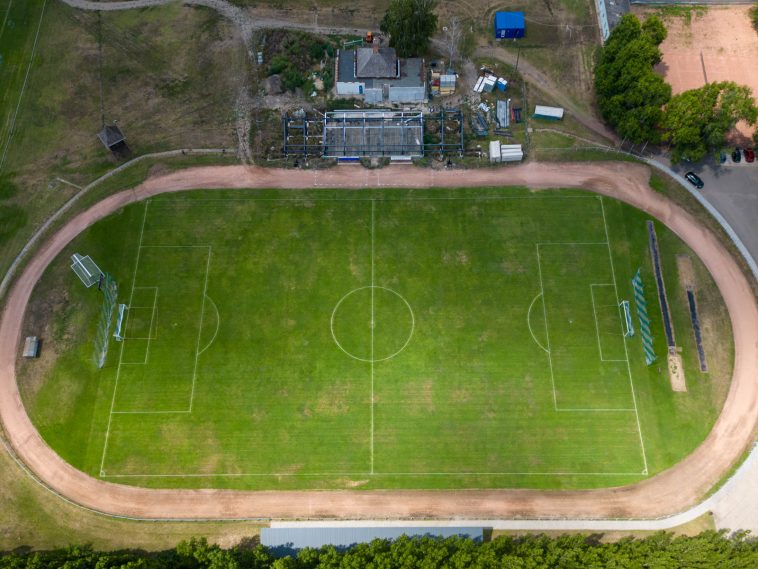 A Szarvasi FC 1905 pályája 2023. július 29-én.