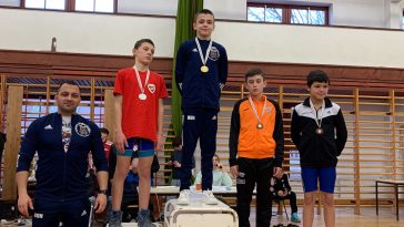 Darvas Krisztián területi bajnok lett a 42 kg-osok között.