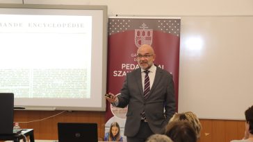 2024. február 29-én Dr. Gloviczki Zoltán főiskolai tanár tartott előadással egybekötött kurzust.