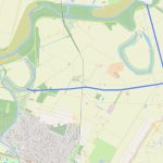 A Malom-zugi-főcsatorna vonalát követő új Körös-ág sematikus rajza.