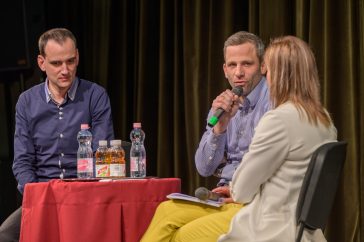 Gémesi Gergely, Gémesi Csanád és beszélgetőtársuk, Szigeti Anna