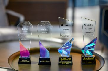 Elismerések sora a Gree légkondicionálókat gyártó vállalattól.