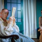 Timkó János és Vanya Tímea a Cervinus Teátrum Szerelem című darabjában.