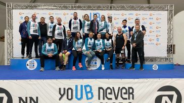 A Gallicoop futói a 2024-es Ultrabalatonon.