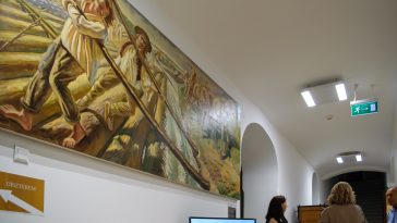Cs. Pataj Mihály Tutajosok című pannója a nagyközönség által is megtekinthető a Tessedik Sámuel Múzeumban.