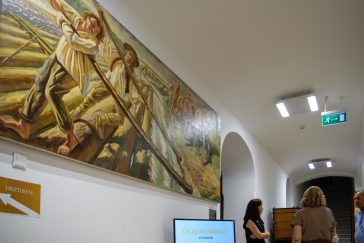 Cs. Pataj Mihály Tutajosok című pannója a nagyközönség által is megtekinthető a Tessedik Sámuel Múzeumban.