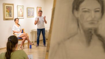 Korbely István instruálása mellett zajlott az idei alkotótábor.