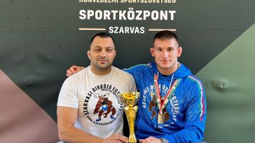 Sükösd Attila edző és Hajduch Nándor.
