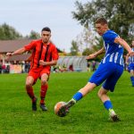 Két percen belül rúgott két gólt a Békéscsabai MÁV-nak Szécsi Rajmond (Hunyadi).