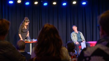 Szemerédi Bernadett és Boronyák Gergely a Dunakanyar című drámában.