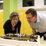 Dr. Katona Krisztina dékán és Bíró Gyula főigazgató.