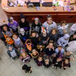 Helloweeni jelmezesek a Cervinus Teátrumban 2024. október 30-án.