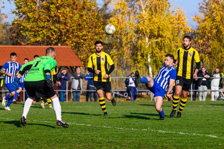 A 19. percben Viszkok Gábor három védő közül benyúlva, egy szépségdíjas emeléssel lepte meg Patka György kapust (1–1).