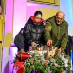 A negyedik gyertyát Novodomszky Pál családja gyújthatta meg.