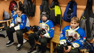 U12-es szarvasiak Kovács Zsófi, Kepenyes-Darida Alex és Besenczy Simon.