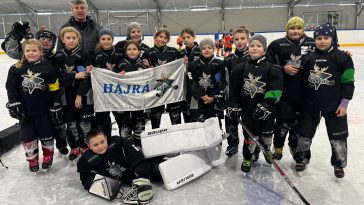 A Szarvasi Jégkorong SE U10 csapata Algyőn játszott a hétvégén.