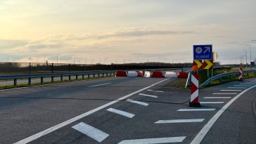 Az M44 vége 2024. március 29-én.