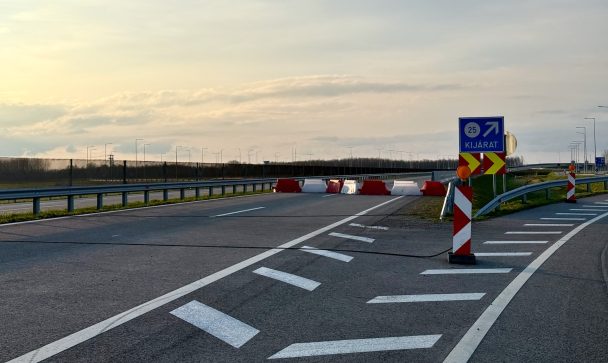 Az M44 vége 2024. március 29-én.