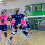 Csillik Mónika 7 gólt szerzett a csabaiak ellen.