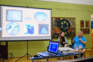 Petrovics Zsuzsanna és Hegedűs Éva most az El Camino zarándokútról beszélgetett a Városi Könyvtár Úton című sorozatában.