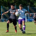 A szarvasi egyenlítőgól szerzőjét, Barna Viktort szigorú felügyelet alatt tartotta Rostás Szilárd.