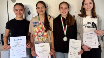 Horváth Amira, Stafira Liza, Áchim Tamara és Lestyan-Goda Sára.