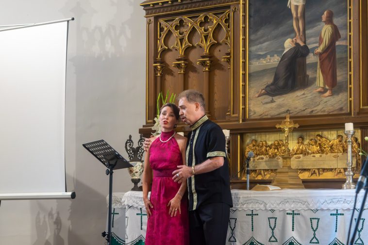 Július 6-án, vasárnap Melis György születésének 102. évfordulója alkalmából énekelt Tatai Nóra és Clementis Tamás az Evangélikus Újtemplomban.