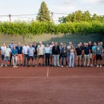 A 9. Füzeskerti Teniszbajnokság résztvevői.