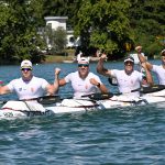 A világbajnoki ezütérmes Opavszky Márk, Fodor Bence, Balogh Gergely és Tamási Zsombor alkotta magyar egység.