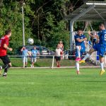 Barna Viktor 17. percben lőtt gólja. Ha neki nem is jött volna lábra, pozícióban volt Sindel Roland is.