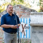 Hévizi Róbert beszédében kitért a település történetének sorsfordító időszakaira is, különösen a török hódoltság idejére és annak következményeire is.