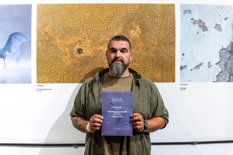 Lustyik Gábor első helyezett lett az utolsó csepp víz után című képével.