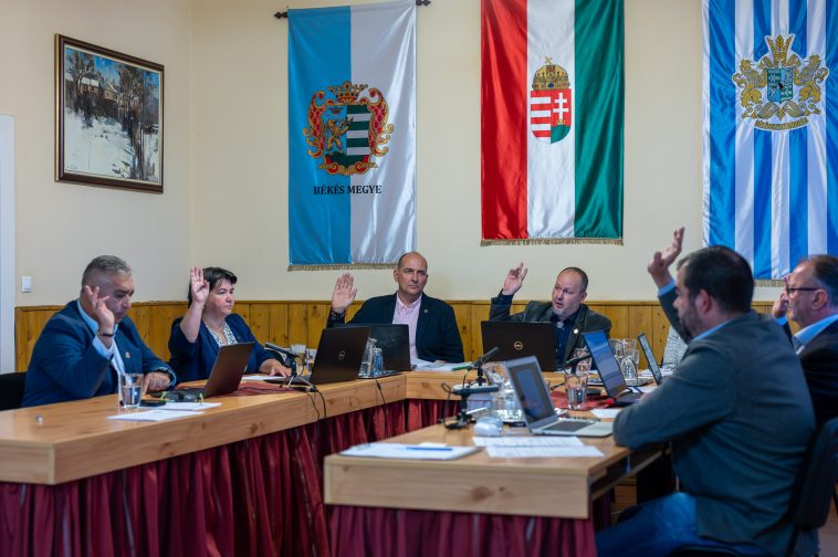 Ülésezik Békésszentandrás Nagyközség Önkormányzata Képviselő-testülete 2025. szeptember 29-én.