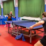 Richard Kmet békéscsabai főkonzul Magyari Milánnal játszik.