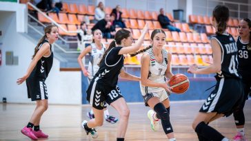Szitó Zsófia a csapat egyik legjobbja volt az 53 DEAC LU elleni mérkőzésen.