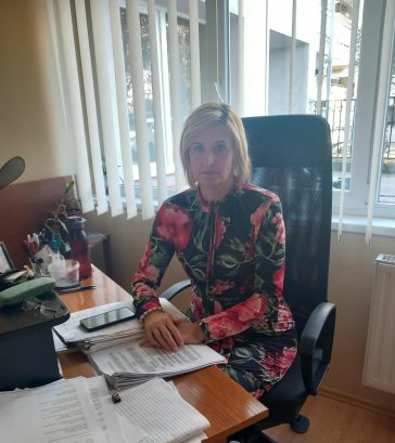 Aszódi Éva, a Szarvasi Közös Önkormányzati Hivatal Szervezési Osztályának vezetője.