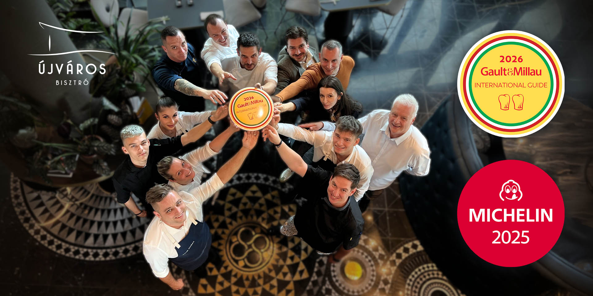 Michelin Guide és Gault&Millau díjakkal jutalmazták a szarvasi Újváros Bisztrót.