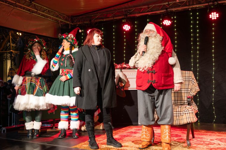 Szarvason járt az igazi finn Mikulás, Joulupukki.