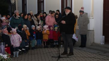 Az első adventi alkalmon Horváth Z. Olivér evangélikus lelkész ünnepi gondolatait hallgathatták meg a Gyakorlósok.