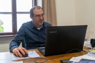 Szarka József, a Tessedik Sámuel Múzeum megbízott igazgatója, régész-történész.