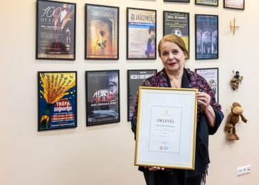 Miniszteri elismerésben részesült dr. Dósa Zsuzsa.