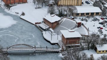 A Szarvasi Vízi Színház 2026. január 7-én.