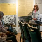 „Gyöngyök meséje” címmel Maczkó Dóra tartott előadást a Tessedik Sámuel Múzeum „boszorkányos” termében, január 28-án, szerdán délután.