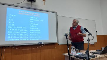 Dinamikus egyensúly az élővilágban címmel Prof. Dr. Dux László tartott előadást a Gál Ferenc Egyetem Pedagógiai Karán.