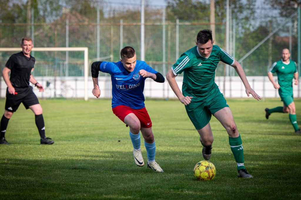 Jelen Szebasztián 33. percben szerzett góljával tudott egyenlíteni a Csabacsűdi GyLSE.