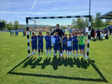 A Szarvasi FC 1905 U9-es csapata az I. Kolorcity Cupon.