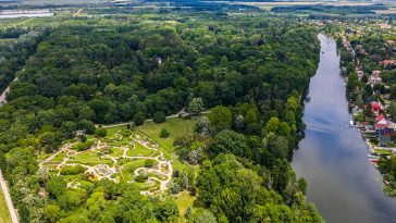A Szarvasi Arborétum a Körössel, illetve a Mini Magyarország Makettparkkal 2026. május 31-én.