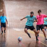 Virág Imre (Pro Gym) és Szklenár Kristóf (Family Guys) a rájátszás első fordulójában.