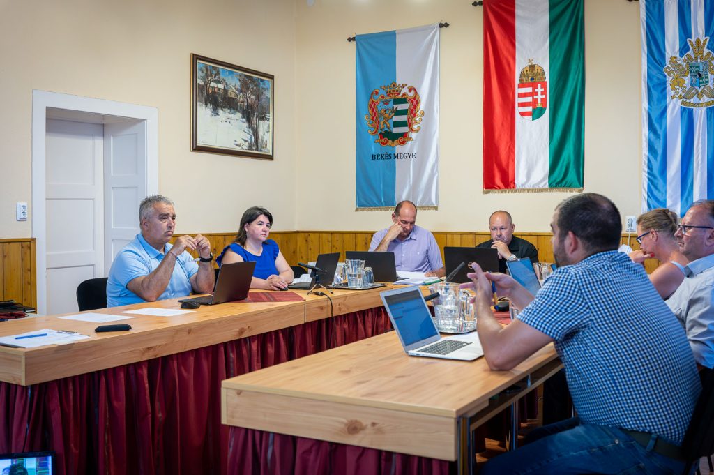 Békésszentandrás Nagyközség Önkormányzatának Képviselő-testülete 2026. június 29-én.