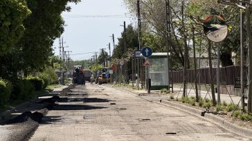 Megújul a Petőfi Sándor utca burkolata.